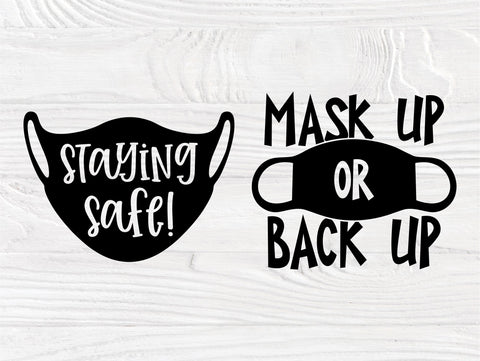Face Mask Quotes SVG, Social Distancing Svg, Virus SVG TonisArtStudio 