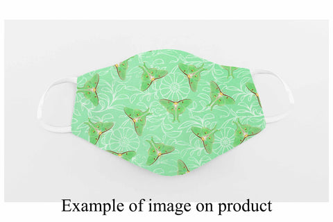 Face Mask Sublimation Designs - Butterflies Sublimation Digital Honeybee 