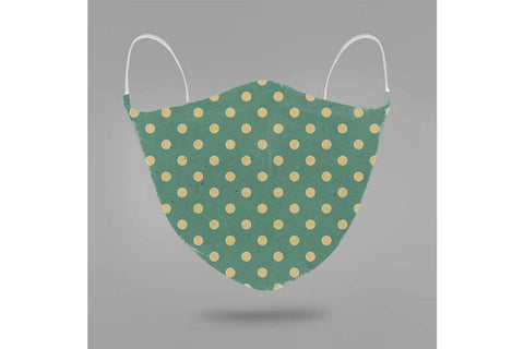 Face Mask Sublimation Designs - Harlequin Holiday Sublimation Digital Honeybee 