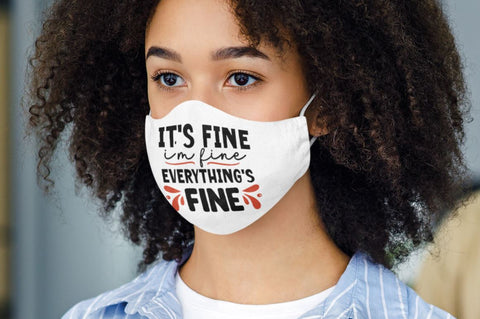 Face Mask Svg Bundle SVG Regulrcrative 