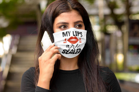 Face Mask Svg Bundle SVG Regulrcrative 