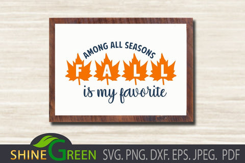 Face Mask SVG - Fall Season - Autumn DXF, EPS, PNG SVG Shine Green Art 