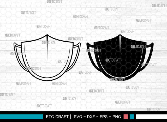 Face Mask SVG, Quarantine Mask Svg, Face Mask Icon Svg, Mask Svg, Surgical Mask Svg, Face Mask SVG ETC Craft 
