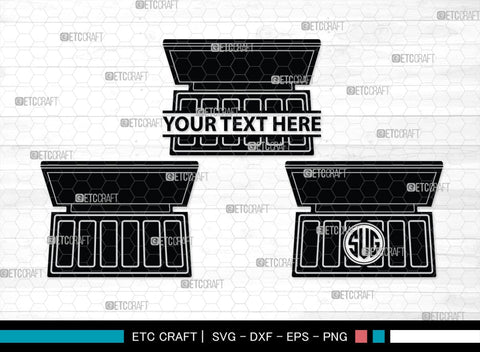 Face Powder Mirror Monogram, Face Powder Mirror Silhouette, Face Powder Mirror SVG, Face Powder Svg, Mirror Svg, Fashion Svg, SB00191 SVG ETC Craft 