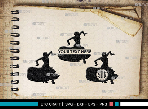 Face Powder Mirror Monogram, Face Powder Mirror Silhouette, Face Powder Mirror SVG, Face Powder Svg, Mirror Svg, Fashion Svg, SB00191 SVG ETC Craft 