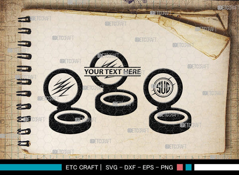 Face Powder Mirror Monogram, Face Powder Mirror Silhouette, Face Powder Mirror SVG, Face Powder Svg, Mirror Svg, Fashion Svg, SB00191 SVG ETC Craft 