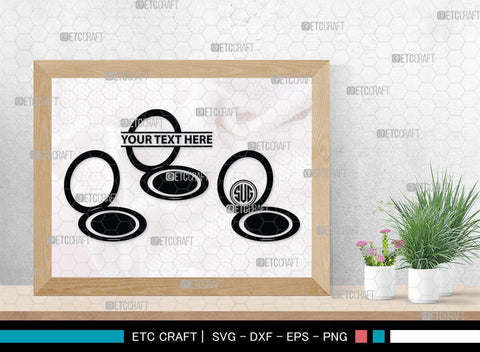 Face Powder Mirror Monogram, Face Powder Mirror Silhouette, Face Powder Mirror SVG, Face Powder Svg, Mirror Svg, Fashion Svg, SB00191 SVG ETC Craft 