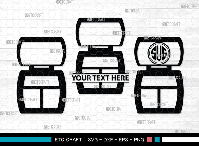 Face Powder Mirror Monogram, Face Powder Mirror Silhouette, Face Powder Mirror SVG, Face Powder Svg, Mirror Svg, Fashion Svg, SB00191 SVG ETC Craft 