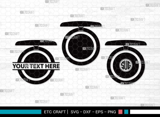 Face Powder Monogram SVG | Face Powder Mirror SVG Svg | Mirror Svg | Cosmetic Svg | Beauty Svg | Makeup Svg | Fashion Svg | Face Powder Monogram SVG ETC Craft 