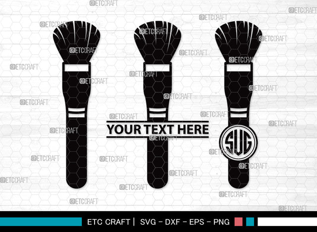 Face Powder Monogram SVG | Face Powder Mirror SVG Svg | Mirror Svg | Cosmetic Svg | Beauty Svg | Makeup Svg | Fashion Svg | Face Powder Monogram SVG ETC Craft 