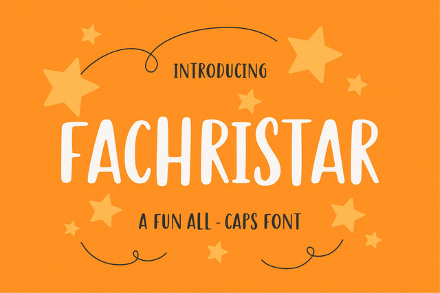 Fachristar Font Allouse.Studio 