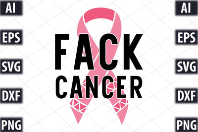Fack Cancer SVG SVGista 