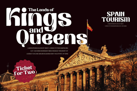 Fadetho | Display Font Font twinletter 