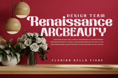 Fadetho | Display Font Font twinletter 