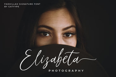 Fadhillah Signature Font gatype 