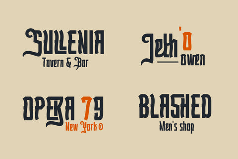 Fagumeh | Retro Condensed Font Font twinletter 