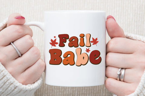 Fail Babe Autumn Cut File Sublimation designartist 
