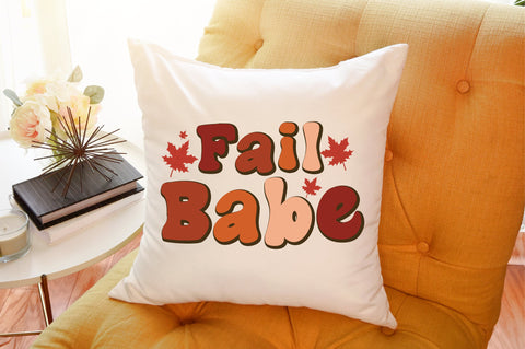Fail Babe Autumn Cut File Sublimation designartist 