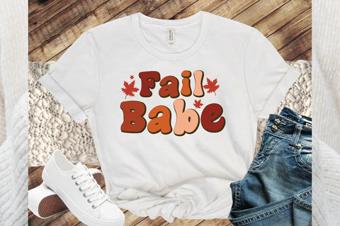 Fail Babe Autumn Cut File Sublimation designartist 