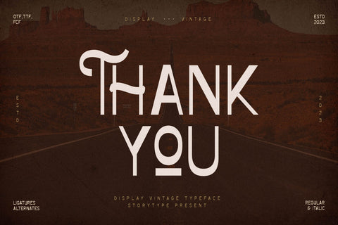 Fairly Journey Typeface Font Storytype Studio 