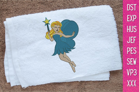 Fairy 2 Embroidery Designs Embroidery/Applique DESIGNS SvgOcean 