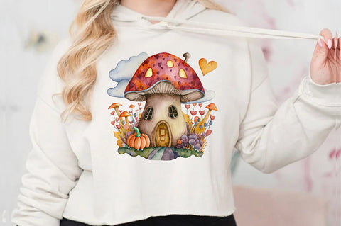Fairy Autumn Mushroom House Sublimation Vol-1 Sublimation Jagonath Roy 