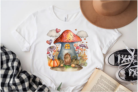 Fairy Autumn Mushroom House Sublimation Vol-2 Sublimation Jagonath Roy 