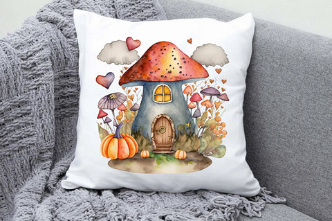 Fairy Autumn Mushroom House Sublimation Vol-2 Sublimation Jagonath Roy 