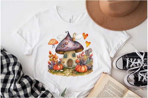 Fairy Autumn Mushroom House Sublimation Vol-5 Sublimation Jagonath Roy 