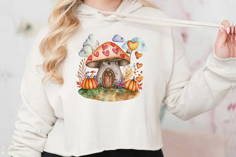 Fairy Autumn Mushroom House Sublimation Vol-6 Sublimation Jagonath Roy 