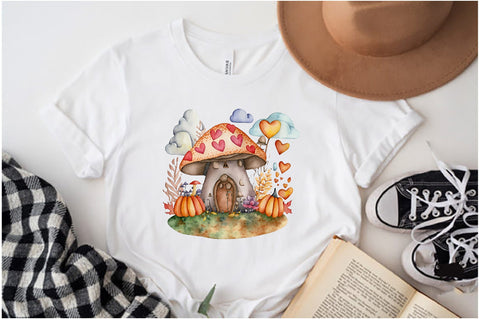 Fairy Autumn Mushroom House Sublimation Vol-6 Sublimation Jagonath Roy 