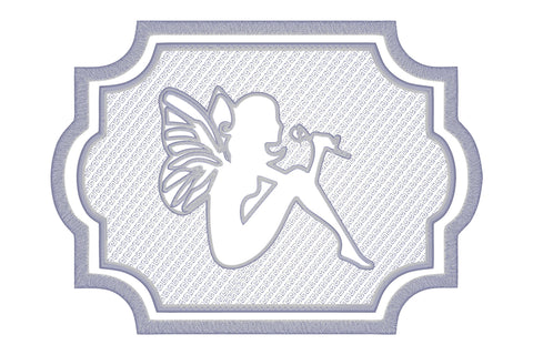 Fairy embossed machine embroidery digital download Embroidery/Applique DESIGNS embroidery-workshop 