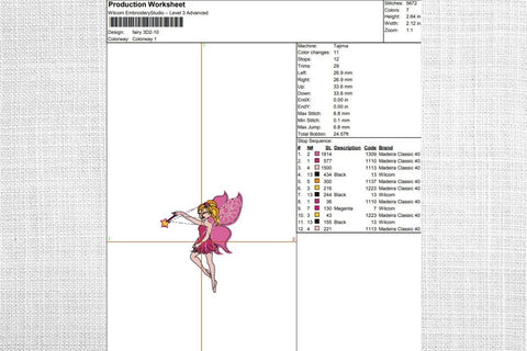 Fairy Embroidery Designs Embroidery/Applique DESIGNS SvgOcean 