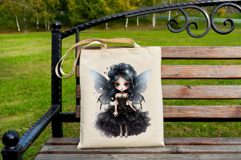 Fairy Gothic Princess Clipart Bundle Sublimation Regulrcrative 