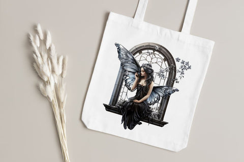 Fairy Gothic Princess Clipart Bundle Sublimation Regulrcrative 