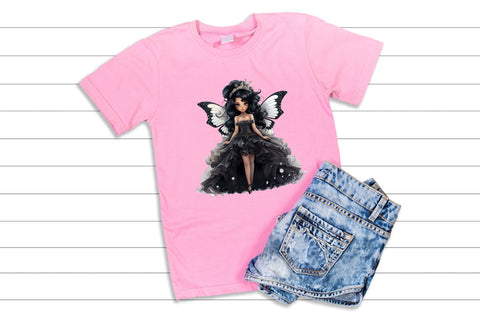 Fairy Gothic Princess Clipart Bundle Sublimation Regulrcrative 