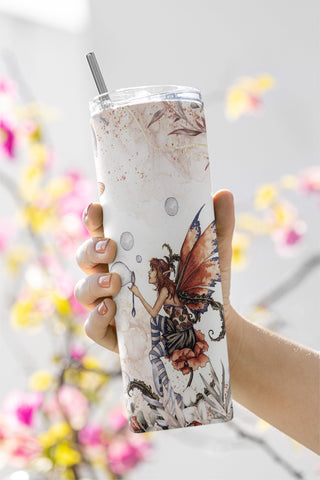 Fairy Keys Skinny Tumbler Design Sublimation CaldwellArt 