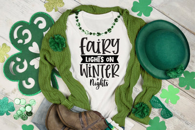 Fairy Lights on Winter Nights SVG orpitasn 
