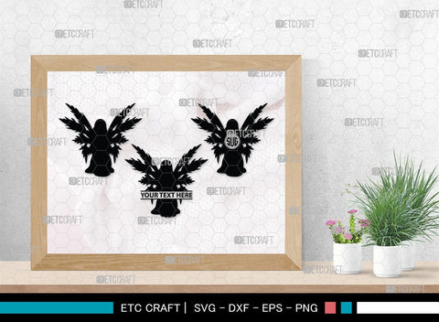 Fairy Monogram, Fairy Silhouette, Fairy SVG, Tooth Fairy Svg, Fairies Svg, Disney Svg, SB00355 SVG ETC Craft 