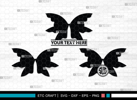 Fairy Monogram, Fairy Silhouette, Fairy SVG, Tooth Fairy Svg, Fairies Svg, Disney Svg, SB00355 SVG ETC Craft 