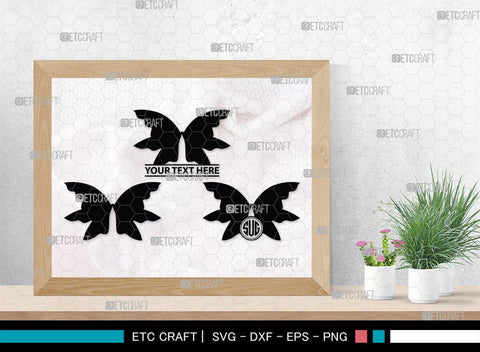 Fairy Monogram, Fairy Silhouette, Fairy SVG, Tooth Fairy Svg, Fairies Svg, Disney Svg, SB00355 SVG ETC Craft 