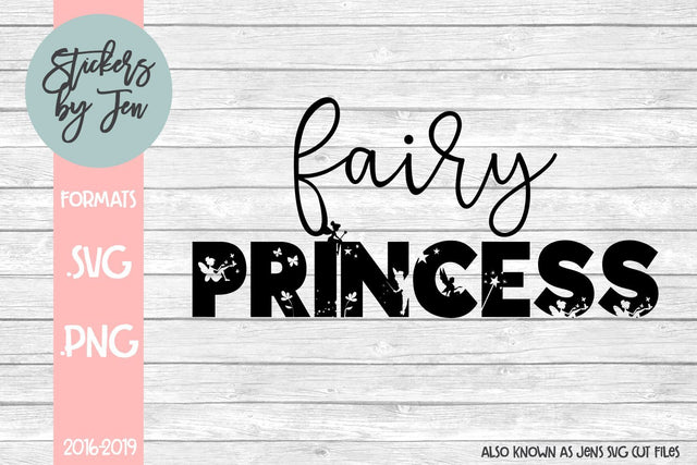 Fairy Princess SVG SVG Jens SVG Cut Files 