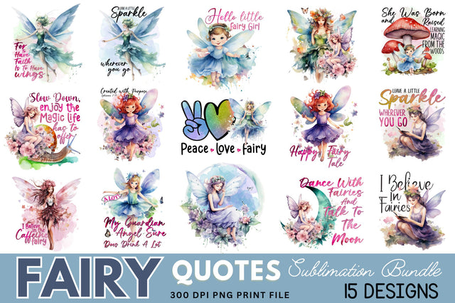 Fairy Sublimation Bundle Sublimation Regulrcrative 