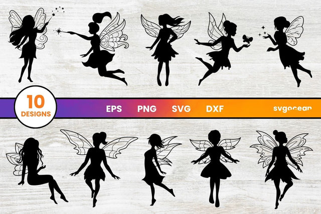 Fairy SVG Bundle SVG SvgOcean 