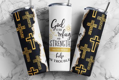 Faith Bible Verse Tumbler Christian Tumbler PNG, Bible Verse Tumbler Wrap, Inspirational Tumbler Design, Skinny Tumbler Design PNG Sublimation TumblersByPhill 