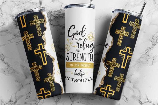 Faith Bible Verse Tumbler Christian Tumbler PNG, Bible Verse Tumbler Wrap, Inspirational Tumbler Design, Skinny Tumbler Design PNG Sublimation TumblersByPhill 
