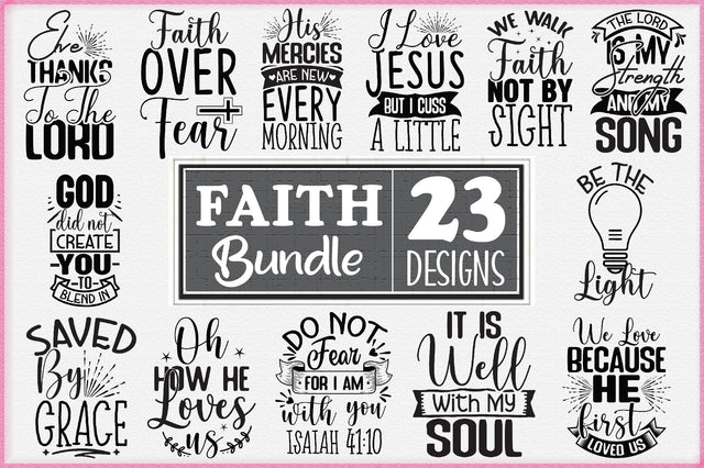 Faith Bundle SVG Creativeart88 