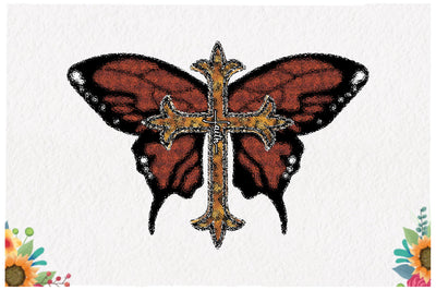 Faith Butterfly Sublimation Sublimation Jagonath Roy 