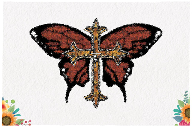 Faith Butterfly Sublimation Sublimation Jagonath Roy 