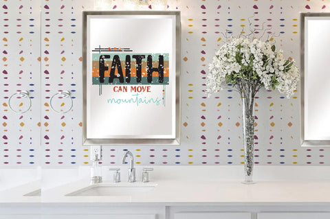 Faith Can Move Mountains Christian Sublimation Vol-1 Sublimation Jagonath Roy 